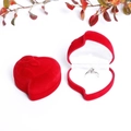 6*6*4CM / Rouge (Intérieur Blanc)