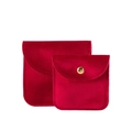 Red (velvet); 8*8cm