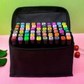 60-color Marker Pen With Base [50% More Ink Capacity]
