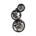Noir|#2 / 12 X 6 X 3 Mm - Oreille Gauche