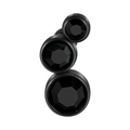 Noir|#3 / 12 X 6 X 3 Mm - Oreille Gauche