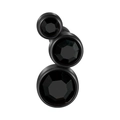 Noir|#3 / 12 X 6 X 3 Mm - Oreille Droite
