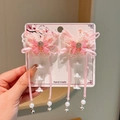 83# Roze Lint Parel Paarklemmen (486)