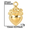 Gold Color - Pendant Only