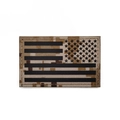 Tactical US flag patch with desert digital camouflage pattern and laser-cut IR details - Desert (Right)