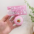 Flüssiges Erdbeer-mochi