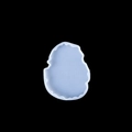 Molde de silicona azul con formas orgánicas irregulares para posavasos de resina DIY - 515C