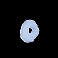 Irregular resin coaster silicone mold with a translucent finish for DIY crystal glue crafts - 514D