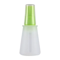 Grüne Silikon-Ölbürste Flasche mit 60ml Skala für Outdoor-Barbecue und Küche - Grün