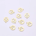 Gold|10 Pcs/package / 14.5x12mm