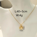 Collier Soleil Blanc