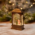 Lampe Plate Style Bonhomme De Neige (injection D'eau)