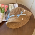 M (54-58cm) / Khaki (Blue Bow Style)