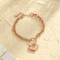 【1149】steel Bracelet In Rose Gold