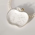 White Apple Tray