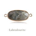 Flash Stone (Labradorite) / 12*22mm