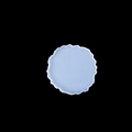Irregular wave-shaped silicone mold for DIY resin coasters and mirror pendants - 514H
