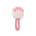 Pink cat claw quilt clips duvet holder fasteners with non-slip soft silicone design - Girl Pink