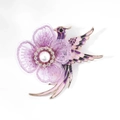 Purple Hummingbird Flower (XD822093-2)