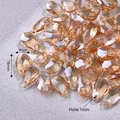 Amber Gold|10 Pcs/package / 16x9mm