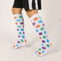 22 Polka Dots White