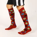 23 Polka Dots Wine Red