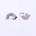 (1 Pièce) Platine 4# (disponible En Deux Orientations) 08 Mm D'épaisseur Et 6 Mm De Long / Acier Au Titane Placage Or Épais Idéal Pour Les Piercings D'oreilles Faible Risque D'allergies