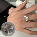 Open Adjustable / Wave 3D Open Ring (JZ6164)
