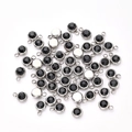 Black Diamond (acciaio Inossidabile) | 10 Pezzi/confezione / 8x6mm