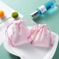 Drawstring Style - Pink; 5*9cm Velvet Bag