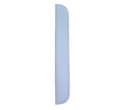 Universal white leather stylus pen protective case with fine stitching detail - Stylus Sleeve Case