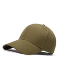 Classic cotton baseball cap in olive green finish with six-panel structured design - One Size(56-58cm) / Olive Green