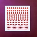 165 3456 Diamanti | Rosso Brillante