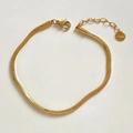Bracelet Octogonal En Or Et Os De Serpent B564