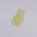 Translucent yellow resin octopus scalp massager and facial gua sha tool for therapy - Small Buddha Hand (White)