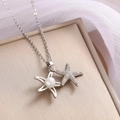 189 Collar De Estrella De Mar - Plata
