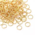 Open Jump Rings (gold)|100 Pcs/package / 6x0.9mm