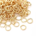 Anelli Di Congiunzione Aperti (oro) | 50 Pezzi/confezione / 8x13 Mm