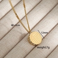Fu Xi Halskette-Gold