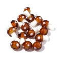10 Pieces/Pack (14mm x 10mm) / Brown