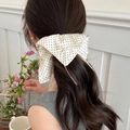 Bianco con Fiocco Nero (62# Cerchio Capelli)