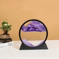 7-inch [18x19] Cm Plastic Base / Black Frame - Purple