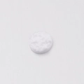 Macro shot of 6mm white resin rhinestone with irregular star-studded texture and flat base - 6mm / White Texture (13)