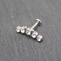 Steel Color|#4 / 1.2*8*4mm