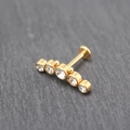 Gold|#4 / 1.2*8*4mm