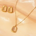 Multicolor-golden Yellow|three-piece Set / One Size