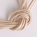 Beige 2mm Korean waxed cord for handmade DIY jewelry making and necklace stringing - 5m/bag 2MM / Khaki