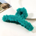 14cm Plush Big Hair Claws-hole Green|qiyue Factory Direct Sales