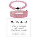 Pink Jacquard + Bracelet + Card