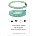 Green Jacquard + Bracelet + Card